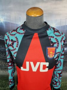 Arsenal Goalkeeper Jersey 1994/1995 Seamen #1 : The Gunners - Sport Club Memories