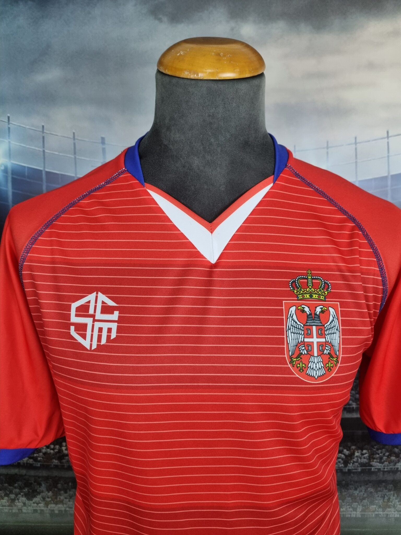 Serbia Football Jersey Fan Dres Orlovi - Sport Club Memories