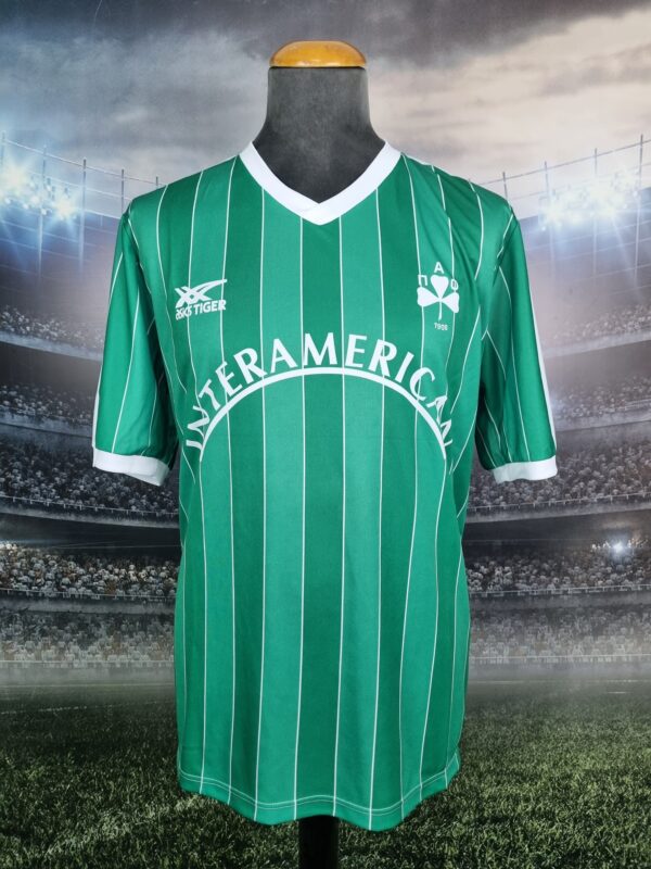 Panathinaikos F.C. Football Shirt 1985/1987 Home Retro Jersey Greece Vintage παναθηναικος - Sport Club Memories