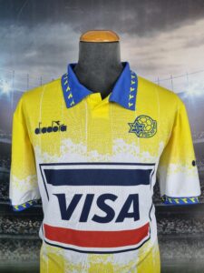Maccabi Tel Aviv Football Shirt 1993/1994 Jersey Home Kit Israel Retro Vintage Visa Nimni - Sport Club Memories