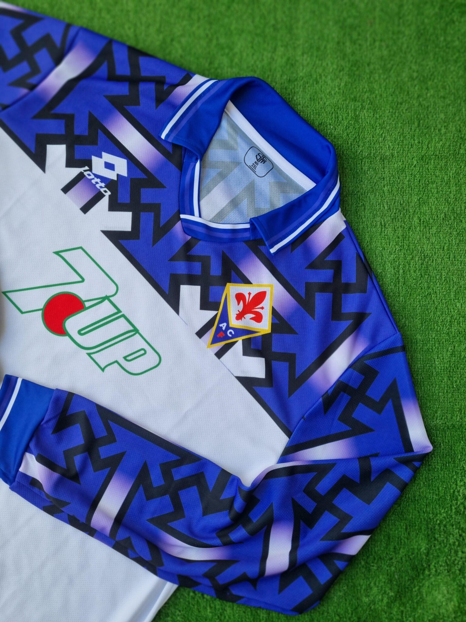 AFC Fiorentina Calcio Away Maglia 1992/1993 Jersey Retro Shirt Italy Viola - Sport Club Memories