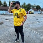 Beitar Jerusalem Football Shirt 1985/1986 Israel Retro Jersey Vintage Soccer Yellow ביתר ירושלים