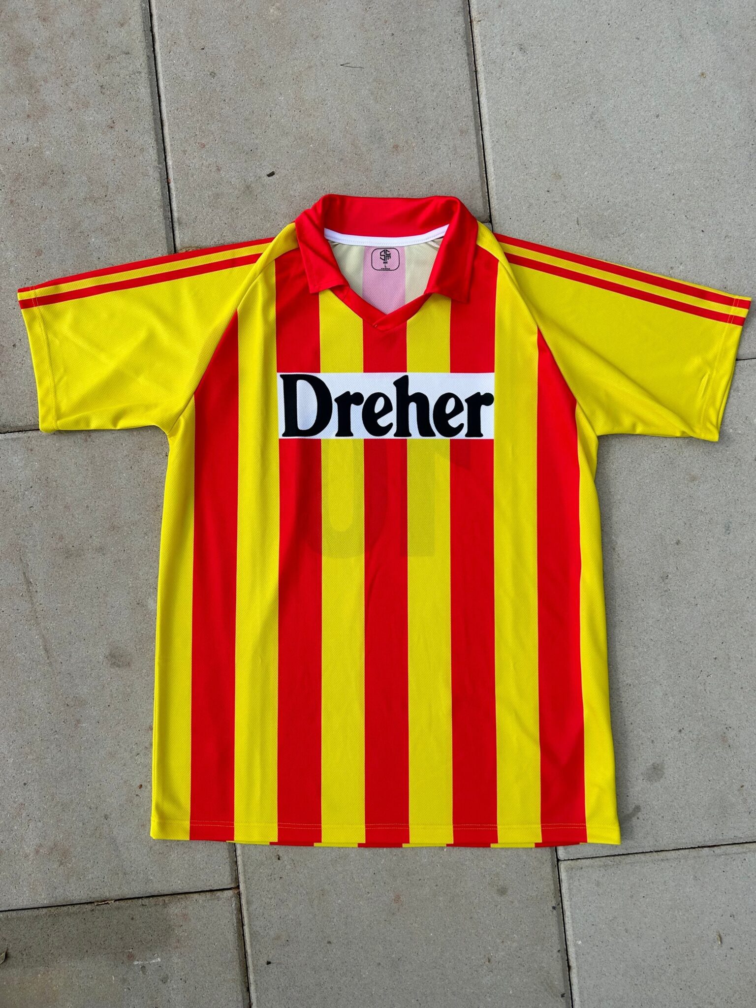 Lecce Calcio Maglia 1990/1991 Vintage Shirt Retro Jersey Italy #10 Benedetti Dreher - Sport Club Memories