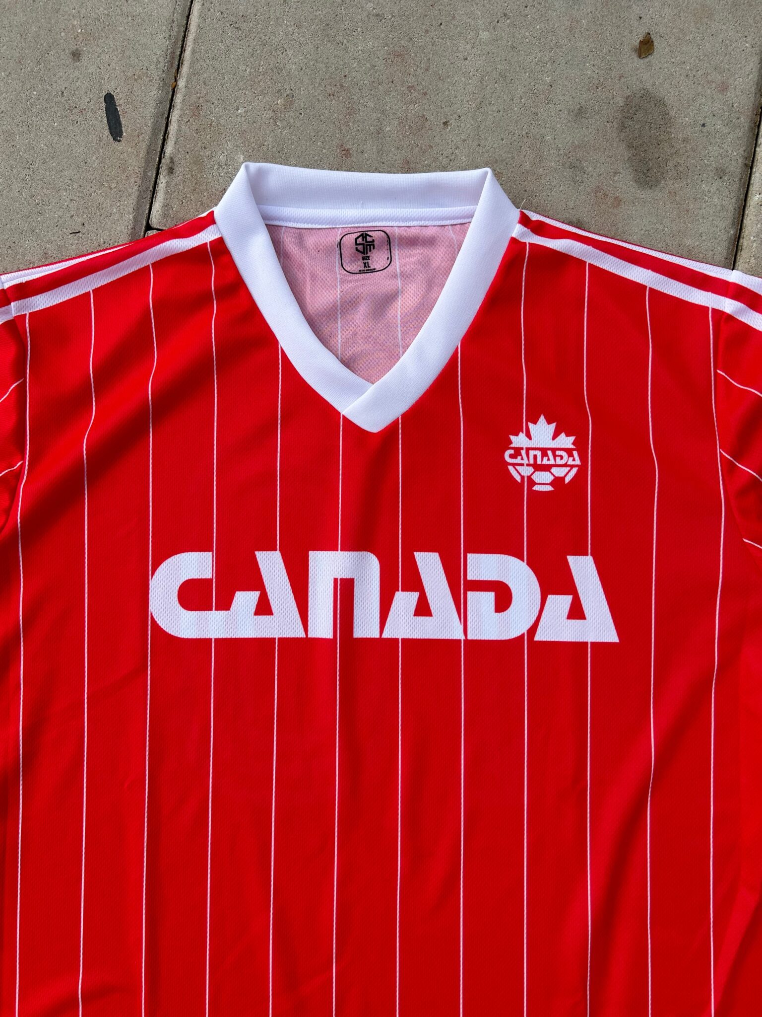 Canada National Team Football Shirt 1985/1986 World Cup Retro Jersey Vintage Soccer - Sport Club Memories