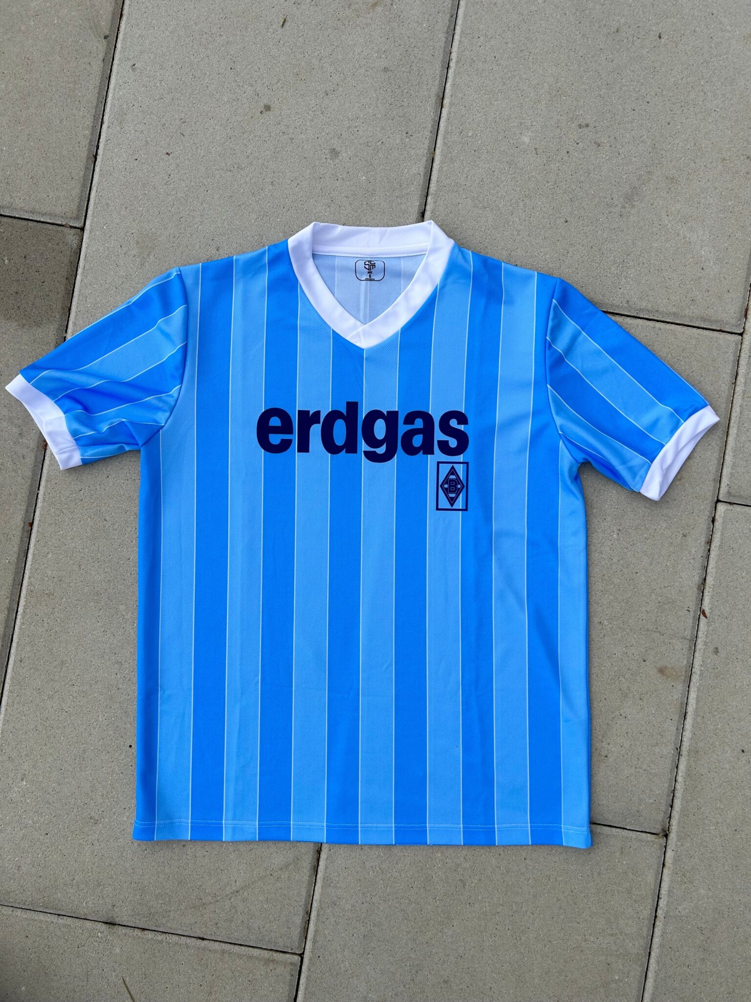 Borussia Mönchengladbach Home Retro Trikot "Ergdas" 1987 UEFA-Cup Jersey Vintage Shirt - Sport Club Memories