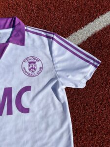 FC Toulouse Football Shirt 1982/1984 Away TFC Retro Maillot Vintage Jersey France - Sport Club Memories