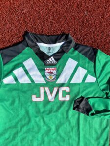 Arsenal Goalkeeper Jersey GK 1992/1994 Seamen #1 : The Gunners - Sport Club Memories