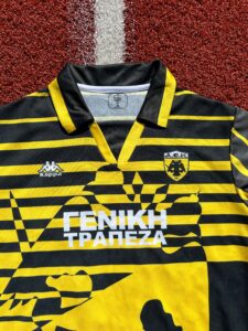 AEK Athens Home Football Shirt 1996/1997 Europe Retro Soccer Greece Jersey - Sport Club Memories