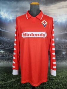 AFC Fiorentina Calcio Away Maglia 1998/1999 3rd Jersey Retro Shirt Italy Viola - Sport Club Memories