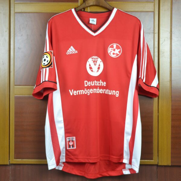 Kaiserslautern Home Trikot 1998/1999 #3 Ballack Retro Jersey Germany Vintage Shirt - Sport Club Memories