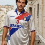 Bologna Calcio Maglia 1997/1998 Vintage Jersey #10 Baggio Away