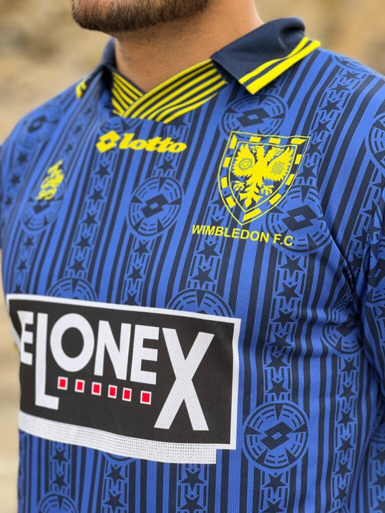 AFC Wimbledon Home Football Shirt 1997/1999 Retro Jersey Crazy