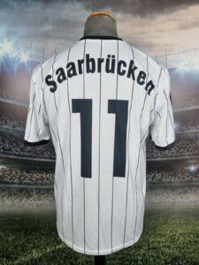 1.FC Saarbrücken Trikot 1984/1985 PEUGEOT Gr. M Remake #11 Germany - Sport Club Memories