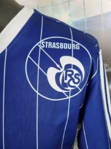 Maillot RCS Strasbourg 1982/1983 Hitaci Home Away Shirt Jersey Vintage France Retro - Sport Club Memories