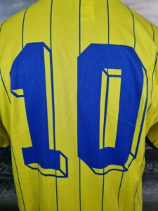 Hellas Verona 1984/1985 Canon Away #10 Di Gennaro Football Shirt Jersey Maglia - Sport Club Memories
