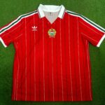 Hungary National Team Football Jersey 1982 Home