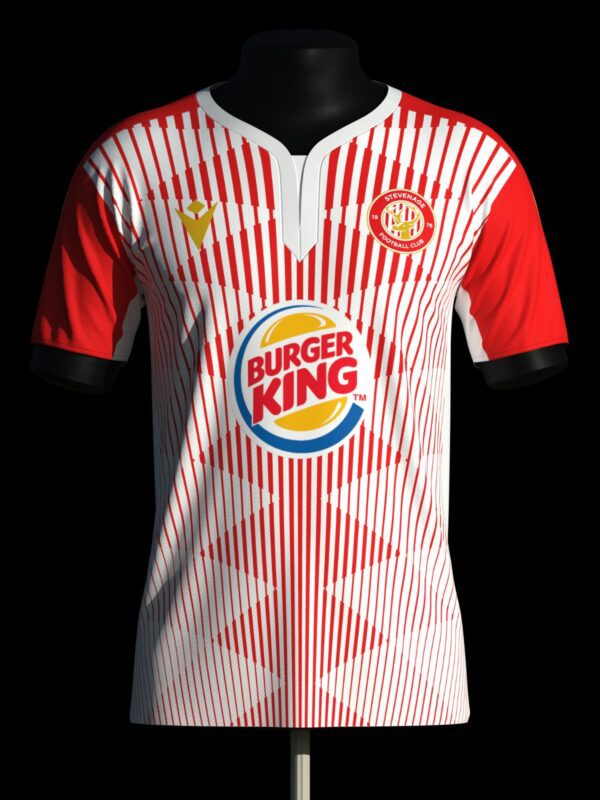 Stevenage Home Football Shirt 2019-2020