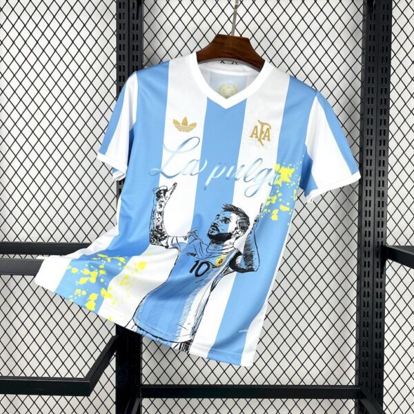 Argentina 2024/25 50th Anniversary Messi Jersey