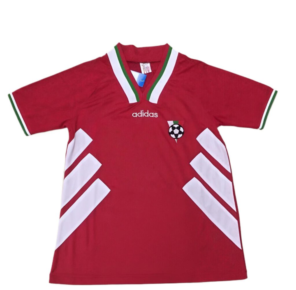 ウェア Adidas Bulgaria Away Football Shirt 1994 1994 Bulgaria away jersey - L • RB - Classic Soccer Jerseys