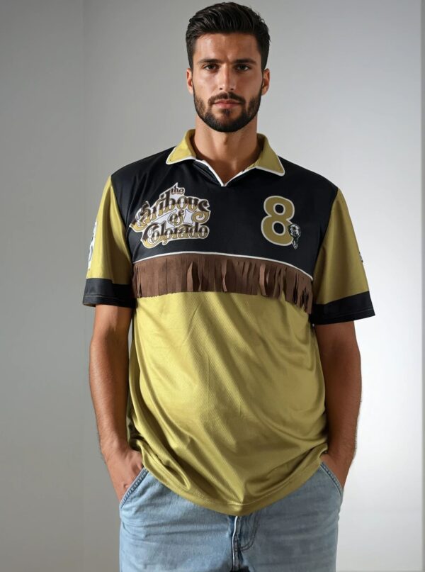 Caribous of Colorado Soccer Jersey Retro 1978 MLS #8 Sono Shirt Cowboy USA Home