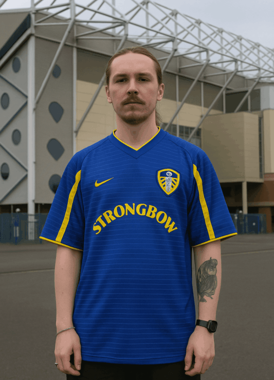 Leeds United Away Football Shirt 2001/2003
