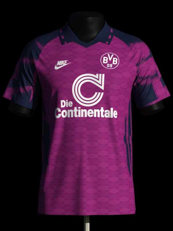 Borussia Dortmund Away Jersey 1992-1993
