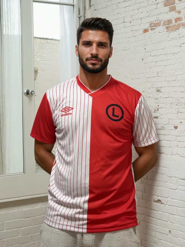 Legia Warszawa Football Shirt 1990/1991 Roman Kosecki #10 Retro Jersey Vintage Poland