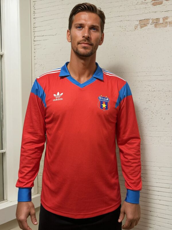 Steaua Bucharest Home Jersey 1986/1987 European Super Cup