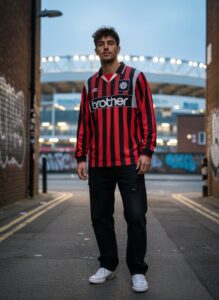 Manchester City Away jersey 1994-1995 retro football shirt