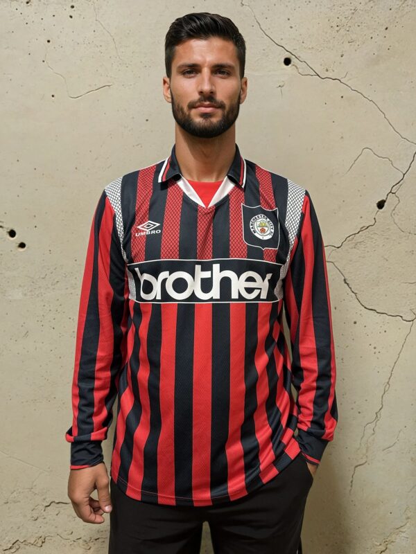Manchester City Away jersey 1994-1995 retro football shirt