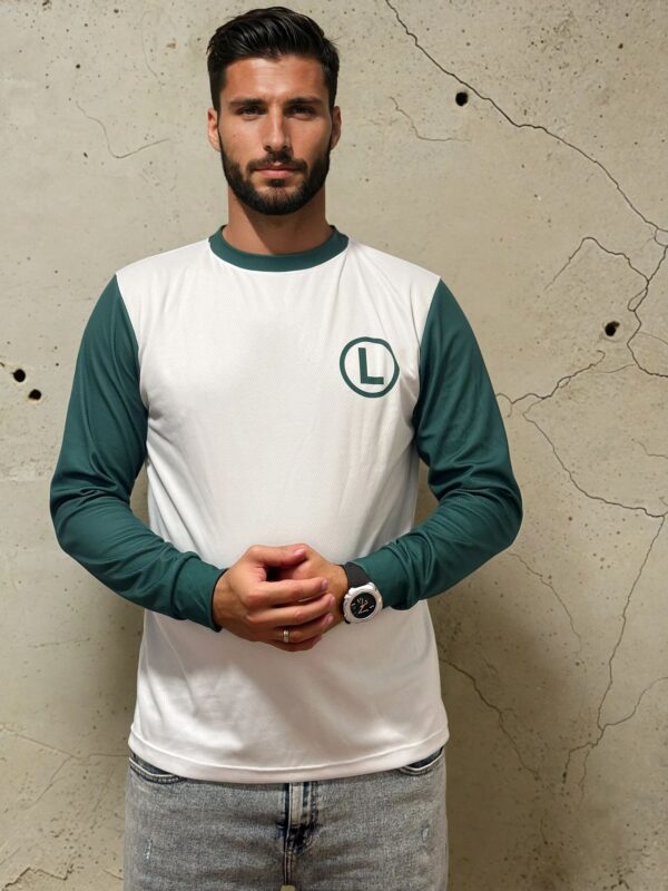 Legia Warszawa retro football jersey from 1974-1975 season