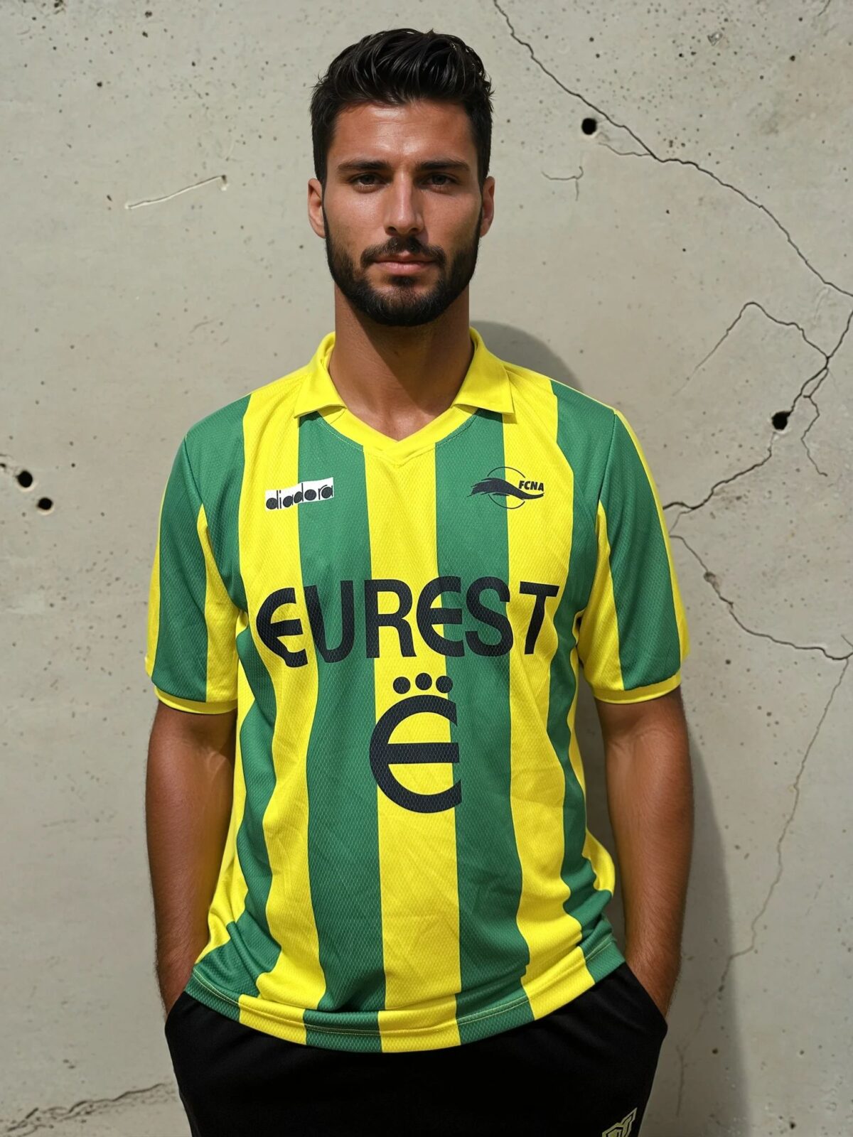 FC Nantes Home jersey 1994-1995 retro football shirt