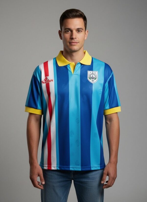 Cape Verde retro jersey 2000 home football shirt front view