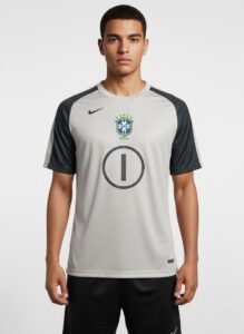 Brazil vintage goalkeeper shirt 2004/05 football jersey front view