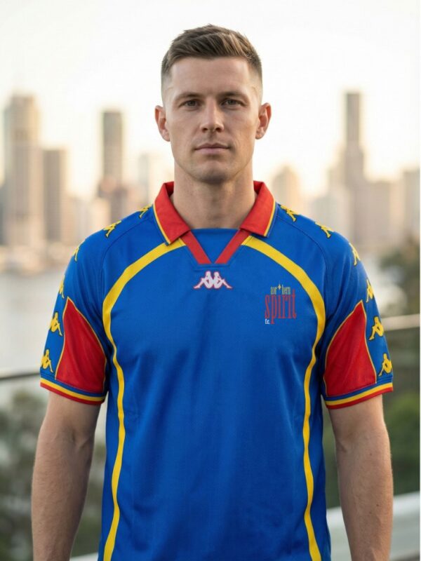 Northern Spirit 1999 Jersey blue red yellow Kappa design