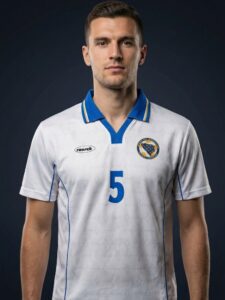 Bosnia 2003 Away Jersey early 2000s retro design