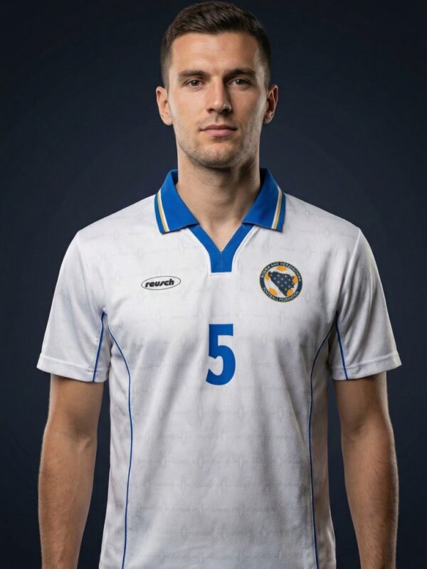 Bosnia 2003 Away Jersey early 2000s retro design