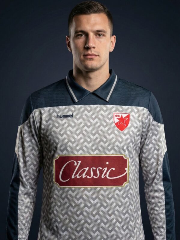 Zvezda 1993 GK Jersey Milojević Hummel geometric design