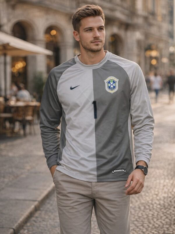 Brazil 2006 Goalkeeper Shirt grey Dida jersey