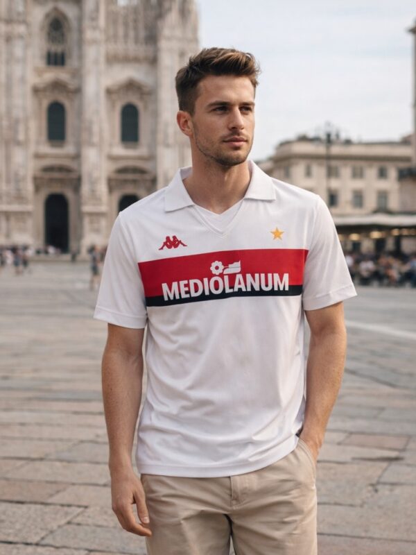 AC Milan 1987 away shirt retro football jersey