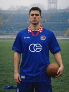 Croatia Zagreb 1997-98 home jersey blue
