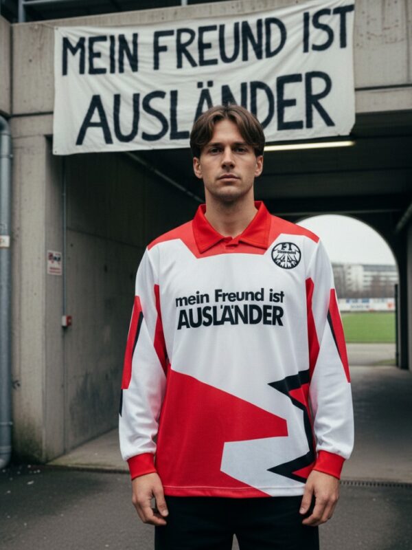 Eintracht Frankfurt 1992-93 jersey long sleeve