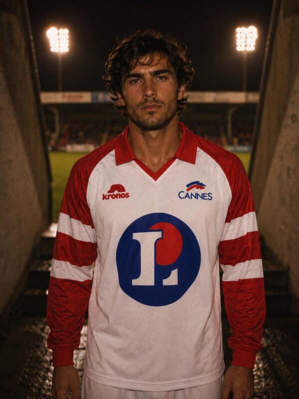 AS Cannes 1990 Zidane jersey