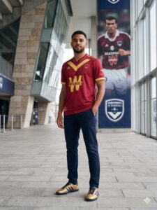Girondins Bordeaux 140th anniversary third kit