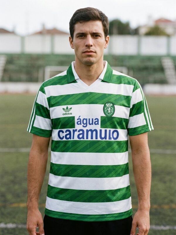 Sporting CP 1992-93 Home Jersey – Adidas Retro Football Shirt