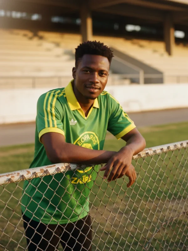 Zaire 1974 Home Jersey – Leopards World Cup Retro Football Shirt